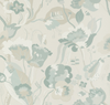 California - Soft Blue By G P & J Baker | Signature |Botanical & Floral Wallcovering Print