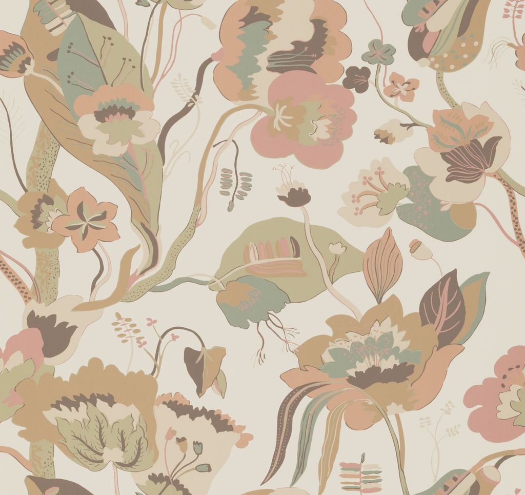 California - Vintage  By G P & J Baker | Signature |Botanical & Floral  Wallcovering Print