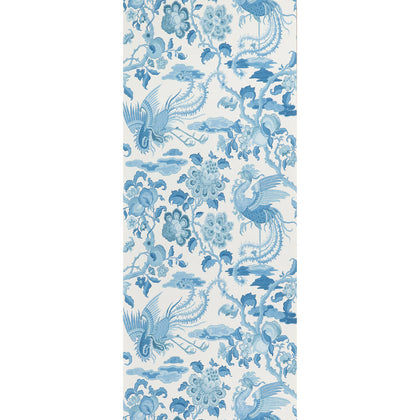 Chifu - Blue By G P & J Baker | Signature Ii Wallcoverings |Animal/Insects  Wallcovering