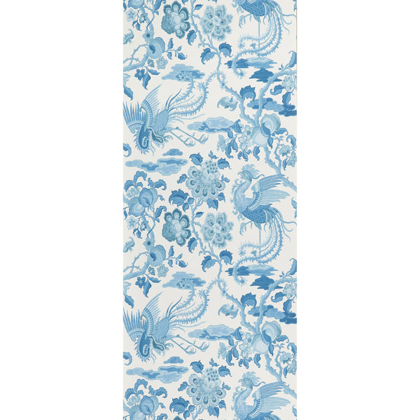 Chifu - Blue By G P & J Baker | Signature Ii Wallcoverings |Animal/Insects  Wallcovering