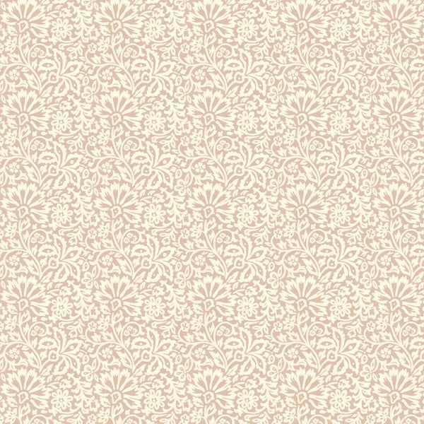 Flora - Blush Pink By G P & J Baker | Ashmore Wallcovering |Botanical & Floral  Wallcovering