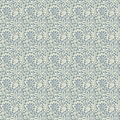 Flora - Indigo Blue By G P & J Baker | Ashmore Wallcovering |Botanical & Floral  Wallcovering