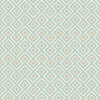 La Fiorentina Small - Aqua Blue By G P & J Baker | Ashmore Wallpaper |Geometric  Wallcovering