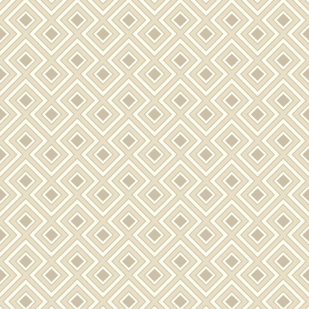 La Fiorentina Small - Parchment Beige By G P & J Baker | Ashmore Wallpaper |Geometric  Wallcovering