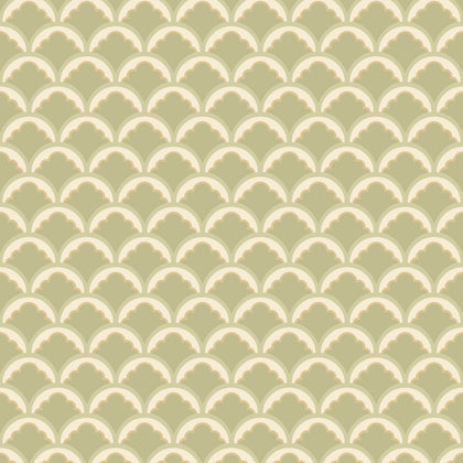 Mount Temple Small - Sage By G P & J Baker | Ashmore Wallcovering | Wallcovering