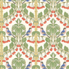 Birds & Cherries - Multi By G P & J Baker | Original Brantwood Wallcovering |Animal/Insects Wallcovering