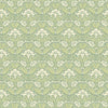 Iris Meadow - Aqua/Green Blue By G P & J Baker | Original Brantwood Wallpaper |Botanical & Floral  Wallcovering