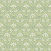 Iris Meadow - Aqua/Green Blue By G P & J Baker | Original Brantwood Wallcovering |Botanical & Floral  Wallcovering