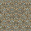 Iris Meadow - Aqua/Ochre Blue By G P & J Baker | Original Brantwood Wallpaper |Botanical & Floral  Wallcovering