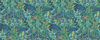 Trumpet Flowers - Indigo/Teal Blue By G P & J Baker | Original Brantwood Wallcovering |Botanical & Floral  Wallcovering