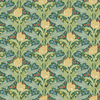 Tulip & Jasmine - Emerald Green By G P & J Baker | Original Brantwood Wallcovering |Botanical & Floral  Wallcovering