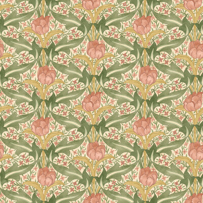 Tulip & Jasmine - Blush Pink By G P & J Baker | Original Brantwood Wallcovering |Botanical & Floral  Wallcovering