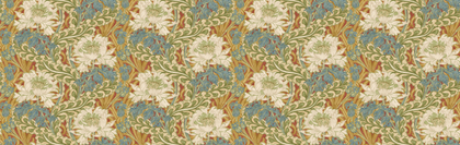 Brantwood - Red/Green Red By G P & J Baker | Original Brantwood Wallcovering |Botanical & Floral  Wallcovering