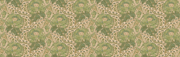 Brantwood - Green By G P & J Baker | Original Brantwood Wallcovering |Botanical & Floral Wallcovering