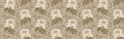 Brantwood - Woodsmoke Beige By G P & J Baker | Original Brantwood Wallcovering |Botanical & Floral  Wallcovering