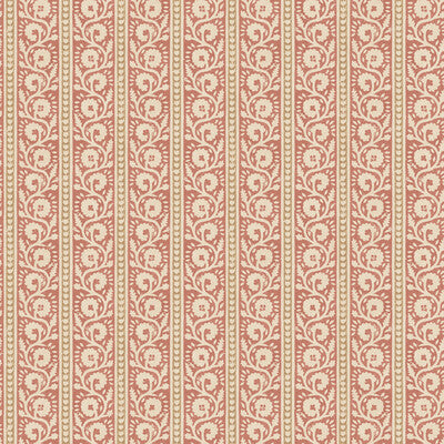 Bibury - Red/Sand Red By G P & J Baker | House Small Prints Wallcovering |Botanical & Floral  Wallcovering
