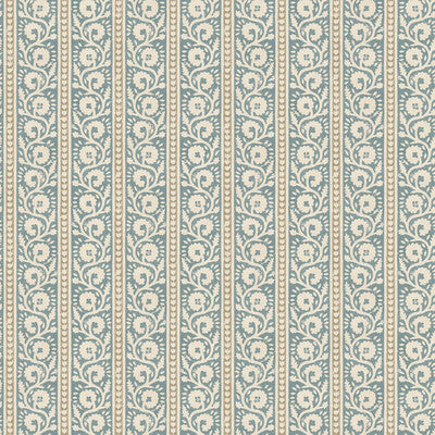 Bibury - Blue By G P & J Baker | House Small Prints Wallcovering |Botanical & Floral Wallcovering