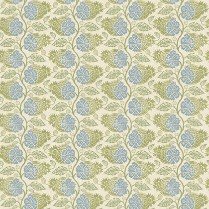 Calcot - Green/Blue Green By G P & J Baker | House Small Prints Wallcovering |Botanical & Floral  Wallcovering