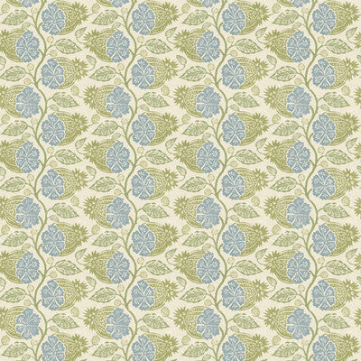 Calcot - Green/Blue Green By G P & J Baker | House Small Prints Wallcovering |Botanical & Floral  Wallcovering