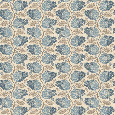 Calcot - Indigo Blue By G P & J Baker | House Small Prints Wallcovering |Botanical & Floral  Wallcovering