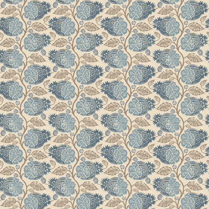Calcot - Indigo Blue By G P & J Baker | House Small Prints Wallcovering |Botanical & Floral  Wallcovering
