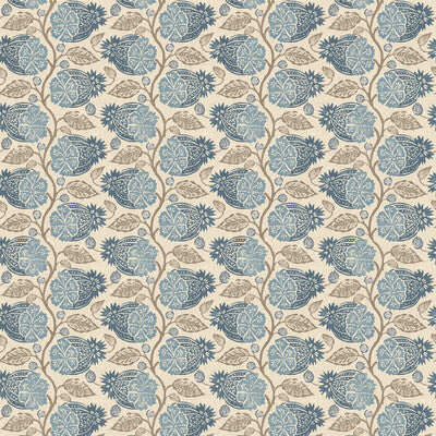 Calcot - Indigo Blue By G P & J Baker | House Small Prints Wallcovering |Botanical & Floral  Wallcovering