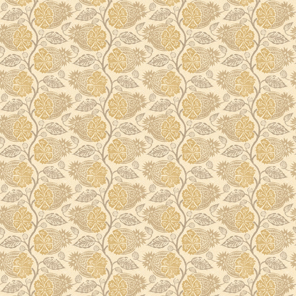 Calcot - Sand Brown By G P & J Baker | House Small Prints Wallcovering |Botanical & Floral  Wallcovering