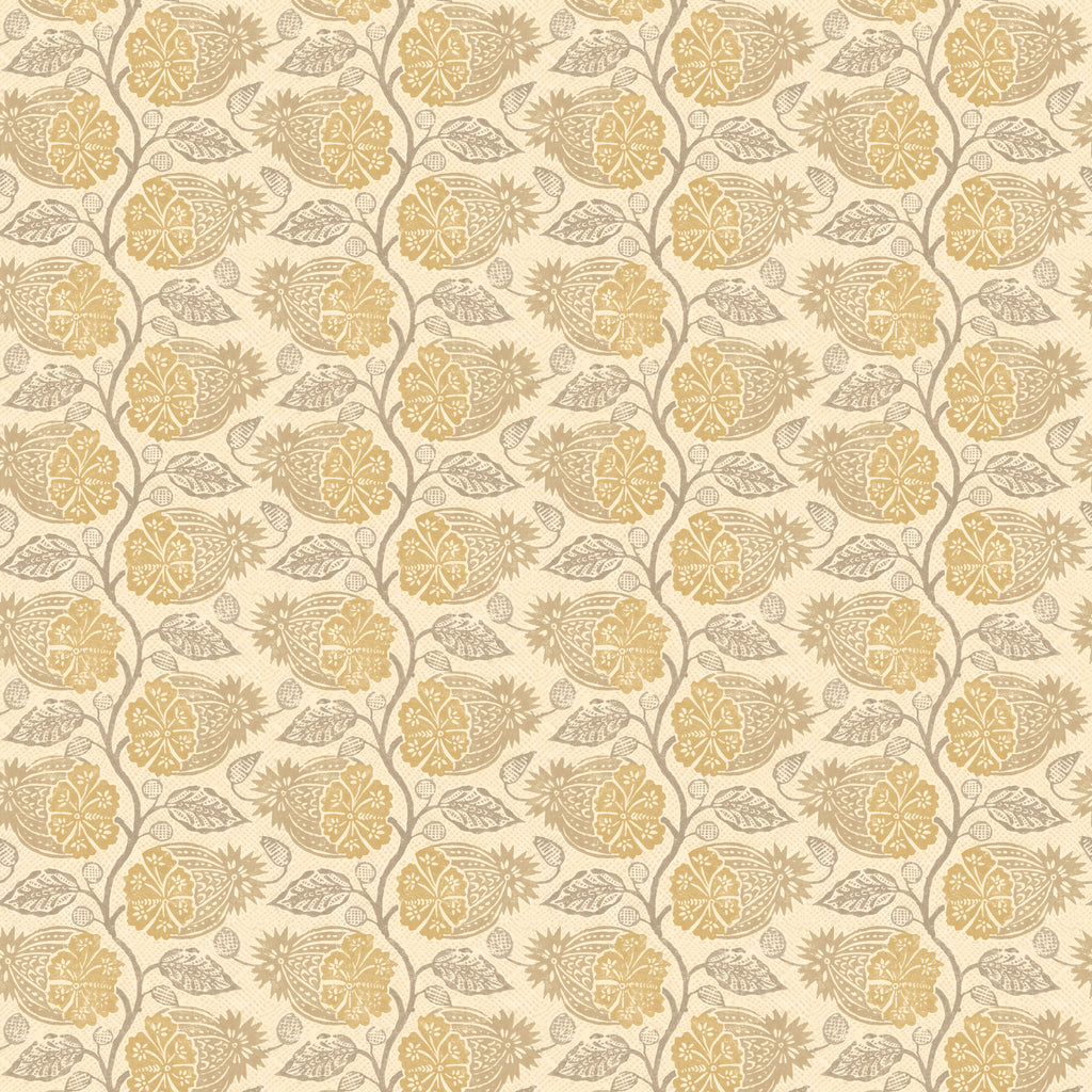 Calcot - Sand Brown By G P & J Baker | House Small Prints Wallcovering |Botanical & Floral  Wallcovering
