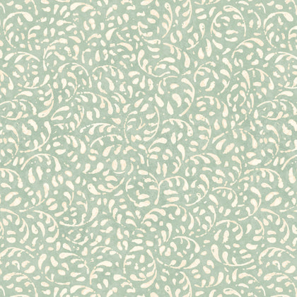 Tansy - Aqua Blue By G P & J Baker | House Small Prints Wallcovering |Botanical & Floral  Wallcovering
