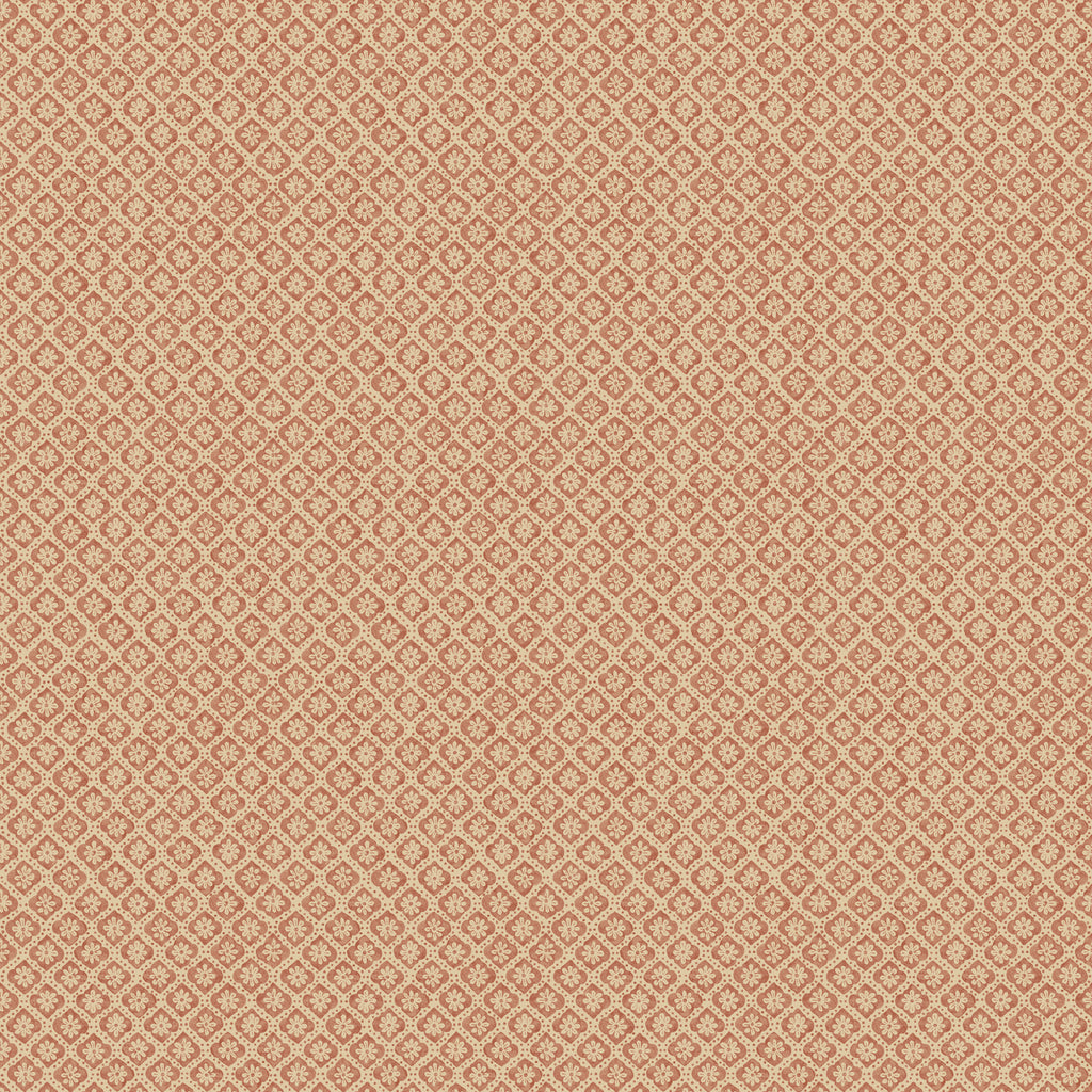 Indus Flower - Soft Red By G P & J Baker | House Small Prints Wallcovering |Botanical & Floral Wallcovering