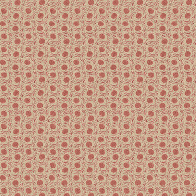 Seed Pod - Soft Red Red By G P & J Baker | House Small Prints Wallpaper |Botanical & Floral  Wallcovering