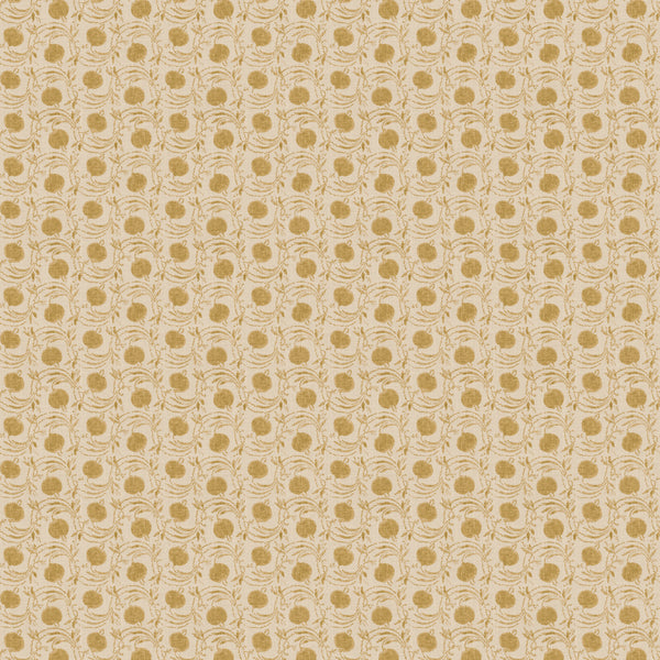 Seed Pod - Ochre Yellow By G P & J Baker | House Small Prints Wallcovering |Botanical & Floral  Wallcovering