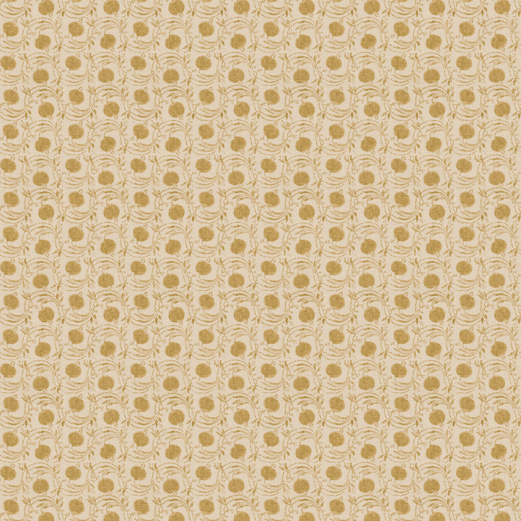 Seed Pod - Ochre Yellow By G P & J Baker | House Small Prints Wallcovering |Botanical & Floral  Wallcovering