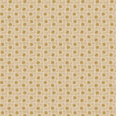 Seed Pod - Ochre Yellow By G P & J Baker | House Small Prints Wallcovering |Botanical & Floral  Wallcovering