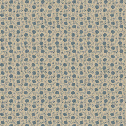 Seed Pod - Blue By G P & J Baker | House Small Prints Wallcovering |Botanical & Floral Wallcovering