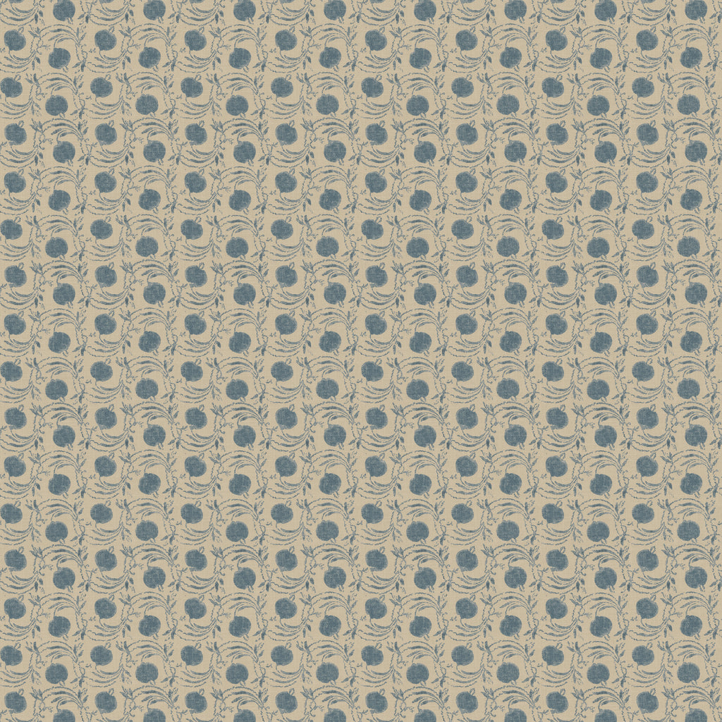 Seed Pod - Blue By G P & J Baker | House Small Prints Wallcovering |Botanical & Floral Wallcovering
