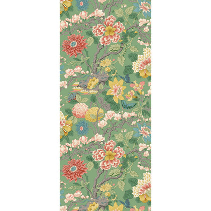 Little Magnolia - Emerald Green By G P & J Baker | Originals Wallcovering |Botanical & Floral  Wallcovering