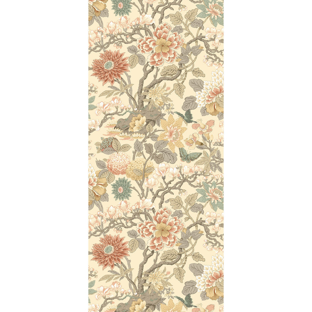 Little Magnolia - Powder Beige By G P & J Baker | Originals Wallpaper |Botanical & Floral  Wallcovering