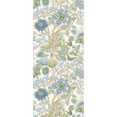 Little Magnolia - Willow Blue By G P & J Baker | Originals Wallcovering |Botanical & Floral  Wallcovering