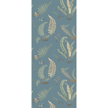 Ferns - Denim Blue By G P & J Baker | Originals Wallcovering |Botanical & Floral  Wallcovering