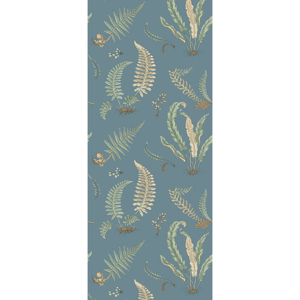 Ferns - Denim Blue By G P & J Baker | Originals Wallcovering |Botanical & Floral  Wallcovering