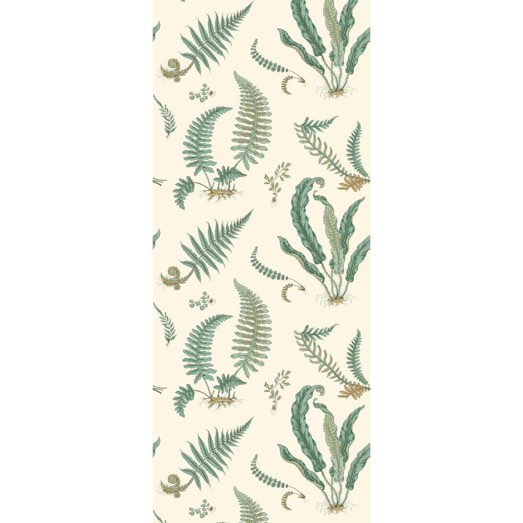 Ferns - Verdigris Beige By G P & J Baker | Originals Wallpaper |Botanical & Floral  Wallcovering