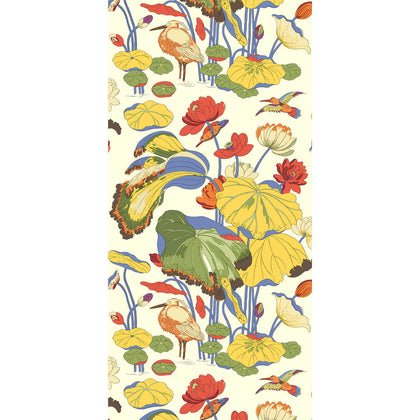 Nympheus - Jazz Beige By G P & J Baker | Originals Wallcovering |Botanical & Floral  Wallcovering