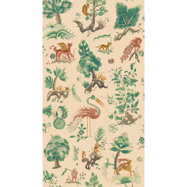 Gertrude - Plaster Pink By G P & J Baker | Originals Wallcovering |Animal/Insects  Wallcovering