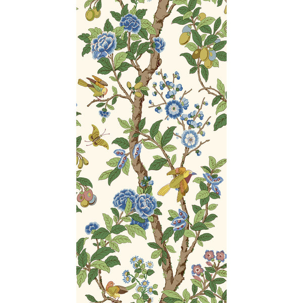 Eldon - Green/Blue Green By G P & J Baker | Originals Wallcovering |Botanical & Floral  Wallcovering