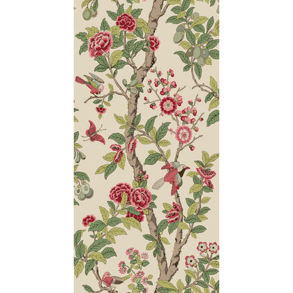 Eldon - Archive Pink By G P & J Baker | Originals Wallcovering |Botanical & Floral Wallcovering