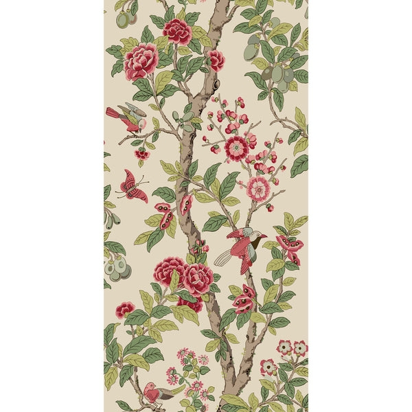 Eldon - Archive Pink By G P & J Baker | Originals Wallcovering |Botanical & Floral Wallcovering