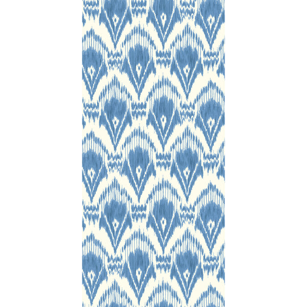 Zaraband - Blue By G P & J Baker | Originals Wallcovering |Geometric Wallcovering