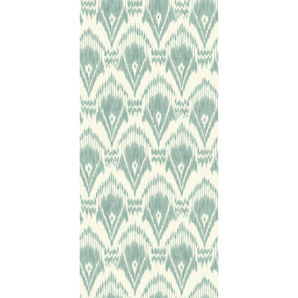 Zaraband - Aqua Green By G P & J Baker | Originals Wallcovering |Geometric  Wallcovering