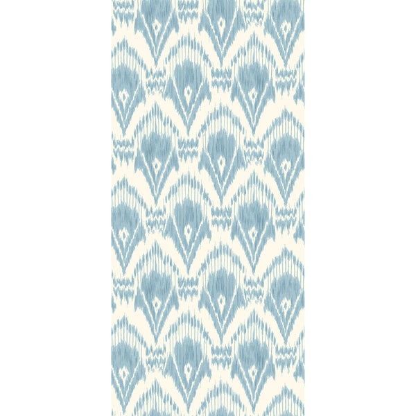 Zaraband - Soft Blue By G P & J Baker | Originals Wallcovering |Geometric Wallcovering